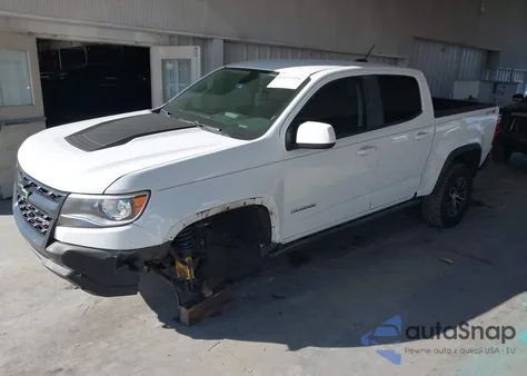 2018 Chevrolet Colorado Zr2 из США, поврежденный, VIN 1GCGTEEN4J1105885